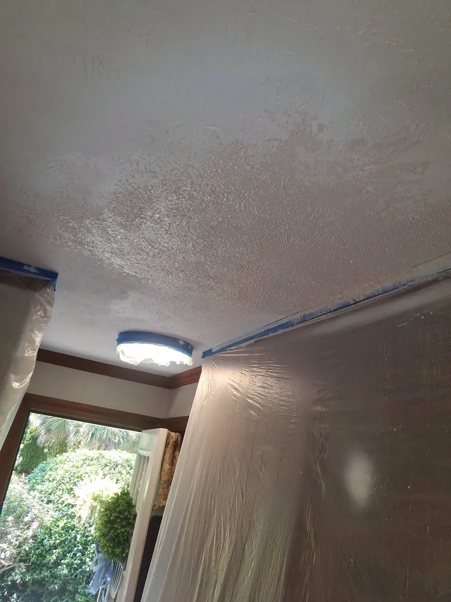 Wall freshly painted - Bronxville NY