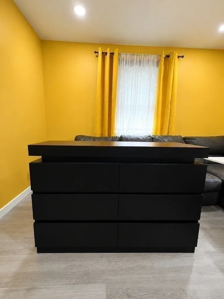Custom dresser assembled and positioned - Bedford NY