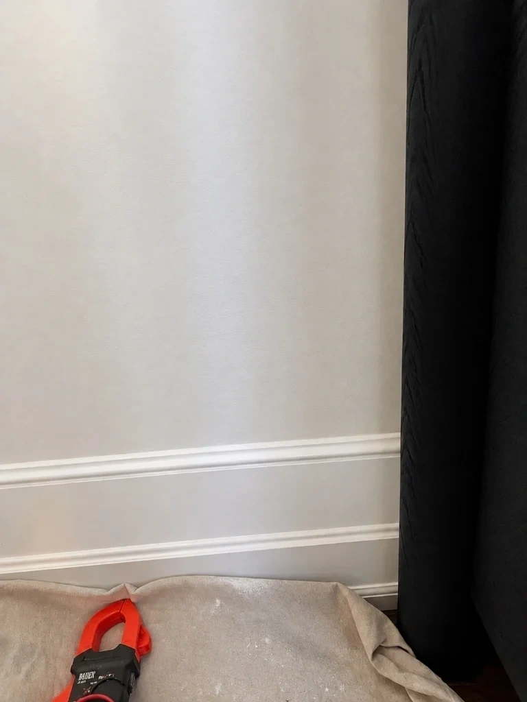 100% seamless drywall patch and smooth wall paint repair - Scarsdale NY