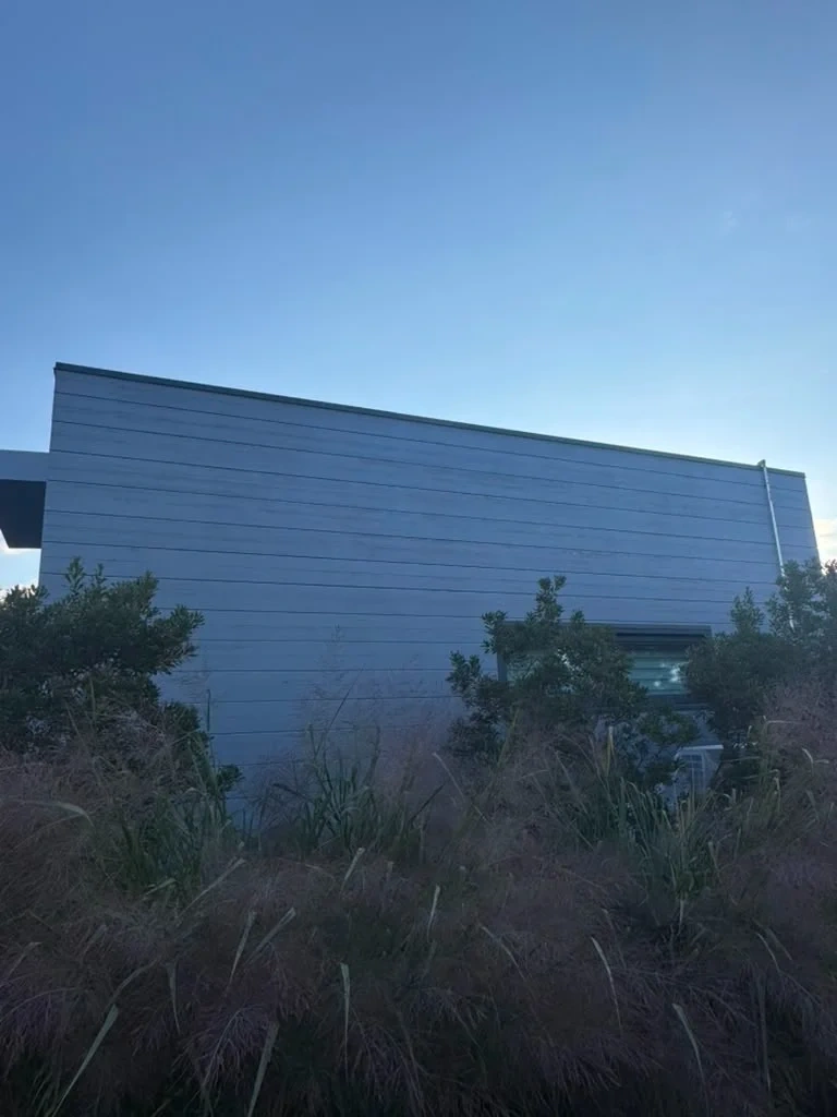 Exterior wood siding painting & staining complete after - Hillsdale NY